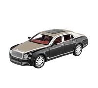 For Bentley Mulsanne 1:24 Metal Car Model Home Fashion Decoration Birthday Gift(Gold)