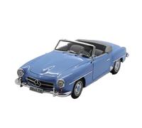 For Benz 190SL 1957 1:18 Convertible Coupe Alloy Car Model Collection Nostalgia Ornamental Gift Vehicles Kit