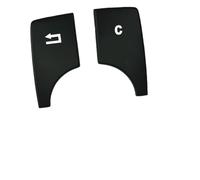 for Benz A B E Class for CLA for GLA for GLK W176 W246 W117 X156 Car Interior Water Cup Panel Multimedia Button Trim Cover Sticker Car Trim Interior(Black B)