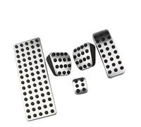 For Benz A B For CLA For GLA ML GL R Class W176 W245 W246 W251 W164 W166 X164 AT MT Gas Pedal Cover Car Pedals Brake Foot Pedals，Pedal Cover(MT With Rest)