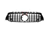 For Benz A Class Or A35 W177 2019-2022 GT Diamond Style Sport Front Bumper Grille Inlet Grill Radiator Grid Tuning(GT Black-Hole)