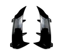 For Benz A-Class W177 A180 A200 A220 For AMG Hatchback Car Rear Bumper Splitter Side Spoiler Air Vent Wind Knife Body Kits Bumper Guard(Glossy black)