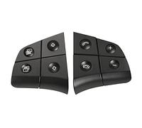 For Benz B-Class W245 Car Multi-function Steering Wheel Buttons Kit Phone Switch Audio Radio Control Volume Sound Keys Car Steering Wheel (Color : Black)