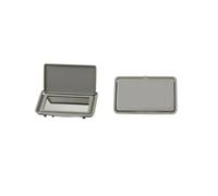 For Benz C Class W202 1993-2000 E Class W210 1995-2002 Car Interior Sun Shade Visor Makeup Cosmetic Mirror Cover Car Inner Sun Visor(Gray)