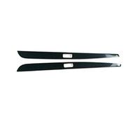 For Benz C Class W204 2011 2012 2013 Car Center Console Armrest Box Both Side Trim Strips Carbon Fiber Pattern Car Central Interior(Carbon Fiber Black)