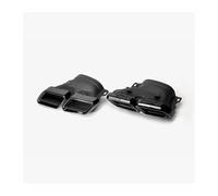 For Benz C Class W205 C200 C300 C180 C260L For AMG 2014-2016 Car Exhaust Pipes Modified Tip Systems Nozzle Muffler 1 Set Exhaust Tip(Black)