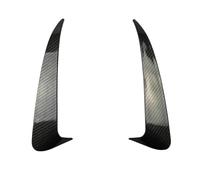 For Benz C Class W205 C43 C63 For Amg Carbon Fiber Look Rear Bumper Air Vent Cover 2014-2019 2Pcs Car Side Skirts(Carbon Look)