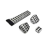 For Benz C-Class W206 W205 W204 220d 2008~2026 Rubber Anti-Slip Footrest Cover Part Pad Car Gas Brake Pedal Car Pedal Cover Set Manual Car Auto(MT 4pcs)