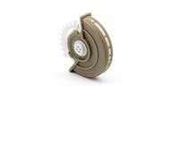 For Benz C E GLK Class W204 W212 W207 X204 C204 Rear Console Air Conditioner Control Roller Ac Vent Base Rolling Wheel Car Dashboard Air Vent Trim(Beige)
