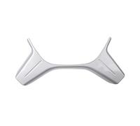 For Benz C/E/ML/GL-Class For W204 For W212 For X166 For W166 Car Interior Steering Wheel Panel Frame Cover Trim Universal Interior Accessories(Silver)