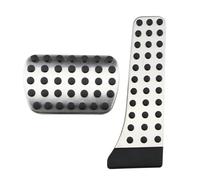 For Benz C E S GLK SLK CLS SL-Class W203 W204 W211 W212 W210 Stainless Steel Car Pedals Gas Brake Footrest Pad Cover Car Non-Slip Pedals(AT)