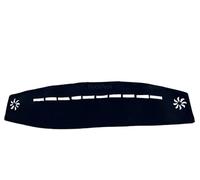 For Benz E Class W124 250 420 200 300 1987-1997 Anti-Slip Dashboard Cover Protective Pad Accessories Sunshade Carpet Sunshade Cushion(Left Hand Black)