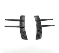 For Benz For A-Class For A180 For A200 For A220 Air Vent Trim Spoiler Canards Splitter Car Styling Accessory 2Pcs Front Bumpers Lip(Fiber pattern)