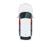For Benz For A Class Hatchback For W176 2012-2018 Custom Magnetic Curtain Front Windshield Frame Curtain Car Windscreen Sun Shade(2pcs Front)