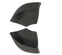 For Benz For A For Class W176 For AMG-Line A45 2012-2018 1 Pair Car Rear Bumper Splitter ABS Automobile Rear Bumper Diffuser Fit(Fiber Style)