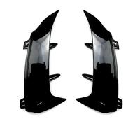 For Benz For A For Class W177 A180 A200 A220 For AMG For Hatchback 2018-2023 Rear Bumper Trim Lip Spoiler Stickers Fender Canards Black(Glossy Black)