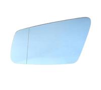 For Benz For C E S For GLK For or CLS For W204 For W212 Heated Side Door Wing Mirror Glass Left Right 2128100521 2128100621 Wing Mirror Glass Side(Blue-Left Side)