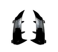 For Benz For CLA W177 Hatchback A45 A35 A180 A200 A220 For AMG 2019 Rear Bumper Spoiler Side Canard Air Vent Bumper Guard(Sedan Black)