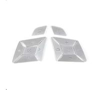 For Benz For GLA For ML For GL For GLK A C E For Class For W204 For W212 For X156 For W166 For X204 Car Steering Wheel Button Sequins Interior Interior Console Gear Shift Panel Trim(Model C)
