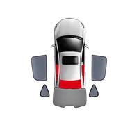 For Benz For GLB For EQB 2019-2024 Car Sunshade Shield Front Windshield Curtain Rear Side Baby Window Sun Shade Visor Car Side Window Sunshades(5PCS Rear Trian Back)