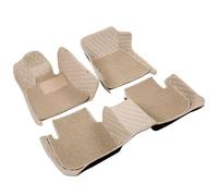 For Benz For S-Class W222 2014-2020 28cm Bridge Car Floor Mats Waterproof Anti-Slip Accessories(Beige,LHD)