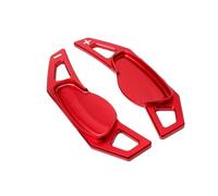 For Benz For Smart 451 453 Two 2009-2017 For Four 2015-2017 Car Steering Wheel Shift Paddle Gear Paddles Extender Stickers 2pcs(Red)