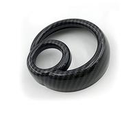 For Benz For Smart 453 2015-2023 Tachometer Decorative Frame Suitable Modified Dashboard Interior Stickers Decoration Accessories Gear Shift Side Decoration Strip Trim( Carbon Fiber Pattern)