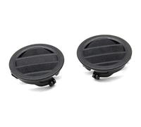 For Benz For W204 C LCI Class 2011 2012 2013 2014 LHD RHD Black Car Dashboard Front Air Conditioning AC Vent Grill Panel Dashboard Air Vent(Left+Right)