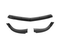 For Benz For W204 For C200 C250 C300 For Sport 2012-2014 Front Bumper Lip Splitter Spoiler Gloss Black Bumper Guard(Fiber)