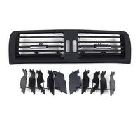 For Benz For W251 R300 R320 R350 R400 R500 2006-2009 Car Left Right Central Rear Air Conditioner Grille AC Vent Panel Cover Dashboard Air Vent(Color1,Middle)