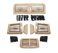 For Benz For W251 R300 R320 R350 R400 R500 2006-2009 Car Left Right Central Rear Air Conditioner Grille AC Vent Panel Cover Dashboard Air Vent(Color2,4pcs)