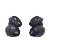 For Benz G CLK E CLS Class W463 W209 W211 W219 Multifunction Steering Wheel Panel Control Switch Button Knob Cover Cap Multi Function Steering Wheel Buttons(Light Gray)