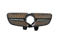 For Benz V-Class For Vito W448 W447 2015-2023 Front Gril | Car Front Grill Middle Mesh Tuning Sport GT Diamond Style Front Inlet Grille Radiator Grill(2021-2023 DM Black)