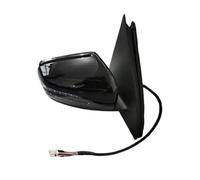 For Benz W166 For ML 166/300/350/400 2012-2015 Car Side Door Power Rearview Mirror Assembly Heated Turn Signals Rearview Mirror Assembly(Black Right)