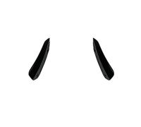 For Benz W176 A200 A250 A45 AMG Hatchback Sport 2016-2018 Gloss Black Front Bumper Lip Spoiler Splitters Canards Vents 9Pcs(Style1)