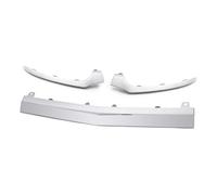 For Benz W205 C300 C400 C63 For AMG 2015 2016 2017 2018 Chrome/Black Car Front Lower Bumper Lip Splitter Chrome Molding Cover Trim Diffuser Front Bumper Lip Spoiler