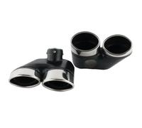 For Benz W220 S350 S320 S500 1 Pair Statinless Steel Car Exhaust Tips Muffler Tip Pipes Tailpipe Nozzle Rear Muffler Tip