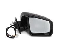 For Benz X164 W164 GL320 ML320 2005-2011Side Door Wing Rear View Mirror Assembly With Lights Door Wing Mirror Assembly(1pc Black right)