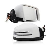 For Benz X164 W164 GL320 ML320 2005-2011Side Door Wing Rear View Mirror Assembly With Lights Door Wing Mirror Assembly(1pair white)