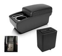 For Berlingo For P&eugeot For Partner For Tepee Car Armrest Storage Box Accessories Multifunctional Storage Box(A2 Black Line No Usb)