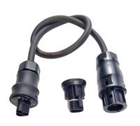 for Betteri BC01 Mains Connection Cable for Inverter with End Cap, for Schuko to Wieland Socket, 0.5m to 5m, 3-Core 1.5mm² Oil-Resistant Industrial Flexible Cable(1.5meter)