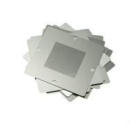 for BGA Reballing Station, 90Mm Metal Reballing Station Kit with 10PCS Stencil, for Industrial Kit for BGA Repair(10pcs Stencils only)