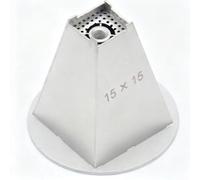 For BGA Rework Station Nozzle Made from TC4 Ti Alloy Optimized for Targeted Hot Air Flow and Stable Chip Heating Performance (up15mm*15mm)