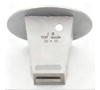 for bga Rework Station Nozzle TC4 for Precise Hot Air Guidance for SMD Repair IC Chip Reballing Compatible with Upper Lower Positions Straight Spiral Bent Square Oblique Angle Tips(Upper 20mm*20mm)