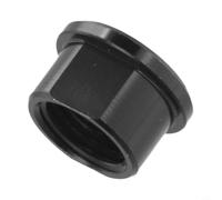 For Bicycle Front and Rear Thru Axle Nut M15 x 1.5 mm Aluminum Alloy Lightweight Hub Tube Shaft Cap for Road and Mountain For Bike Wheels(M15xP1.5)
