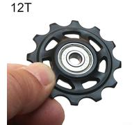 For Bike For Bicycle Rear Derailleur Wheel Pulley Wheel 12T 14T For 9/10/11 Speed(12T)