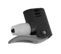For Bike Pump Nozzle Adapter US To UK Valve Converter For Bicycle Tire Inflator Connector Cycling Air Pump Attachment To PVC For Bicycle Inflation Tool(Black+Gray)