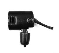 For Bike Pump Nozzle Adapter US To UK Valve Converter For Bicycle Tire Inflator Connector Cycling Air Pump Attachment To PVC For Bicycle Inflation Tool(Black)
