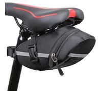 for bike under seat, for mountain bike saddle | Reflective storage for mountain bikes | High capacity of the saddle cloth waterproof Oxford