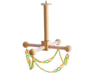for Bird Cage, for Small Pet Cage | Exercise and Climbing Toy for Gerbils | for Ferret Hamster Guinea Pig Parakeet Cockatiel Conuro